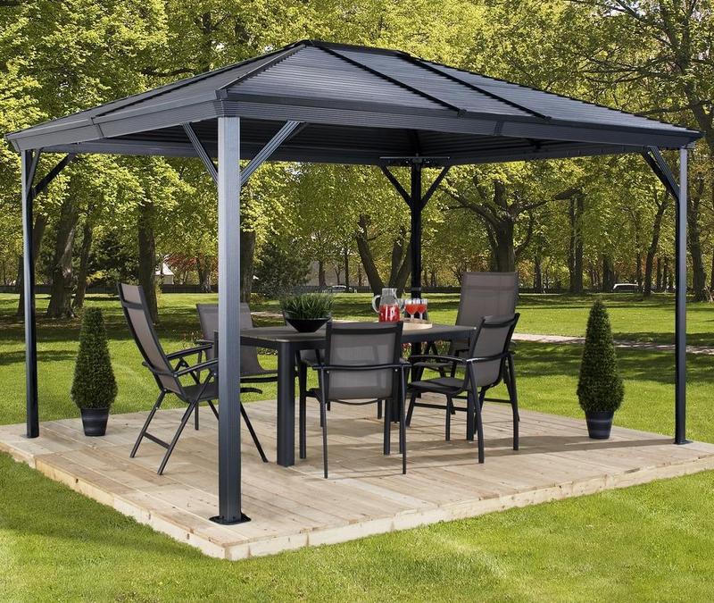 Oświetlenie altany ogrodowej