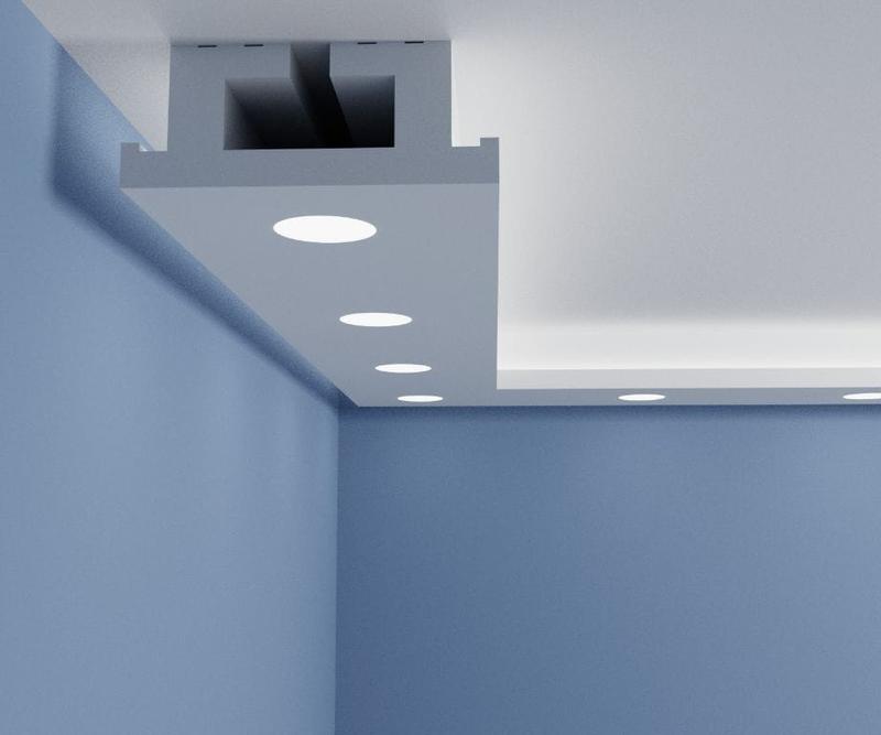 Sufit podwieszany krok po kroku