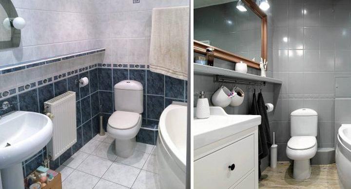 Odmiana łazienki bez wymiany kafelków
