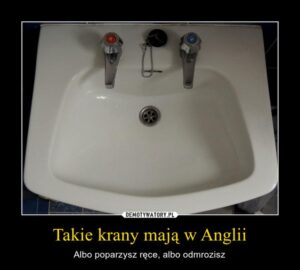 Dlaczego w Anglii spotyka się dwa krany? Odkryj zaskakujące powody tego nietypowego zwyczaju