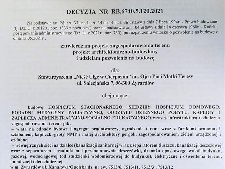 Formalności po pozwoleniu na budowę