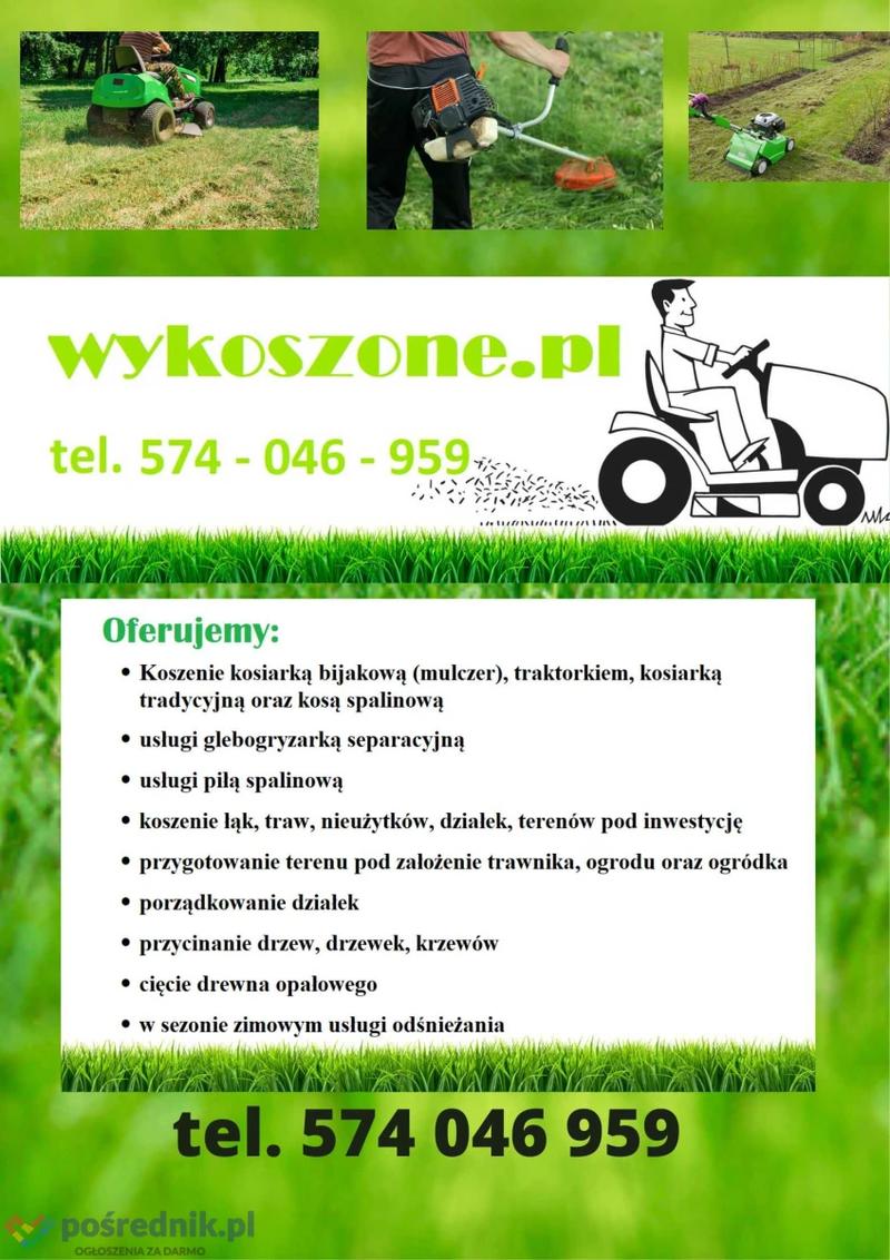 Praca sezonowa usługi ogrodnicze